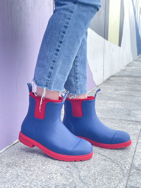 Women's Outnabout Boot - Navy/Red - Image 5